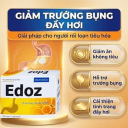 Bột Sủi Edoz Hộp 24 gói -  Hỗ Trợ Giảm Đầy Hơi Khó Tiêu, Trung Hoà Axit Dạ Dày, Rối Loạn Tiêu Hoá 5
