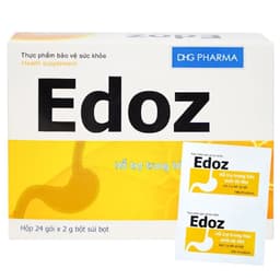Bột Sủi Edoz Hộp 24 gói -  Hỗ Trợ Giảm Đầy Hơi Khó Tiêu, Trung Hoà Axit Dạ Dày, Rối Loạn Tiêu Hoá 2