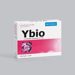 Thực phẩm bảo vệ sức khỏe DHG PHARMA Ybio Cốm Bổ Sung Lợi Khuẩn, Hỗ trợ Giảm Rối Loạn Tiêu Hóa (Hộp 24 gói x 1g) 2