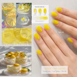 Sơn Gel Lẻ Thạch Vàng Ánh Nắng Trong Veo – Hiệu Ứng Căng Bóng, Màu Tươi Sáng Nổi Bật – Mã 28 4