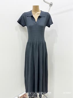 <Đầm Bầu Quynhanhhoue> (QC) Váy len cổ V Qc0600 freesize 9