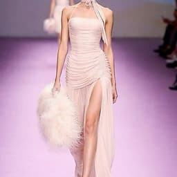 Đầm Maxi Body Cổ Yếm Nhún Eo Xẻ Tà Dáng Dài Tôn Dáng Váy Đi Biển Đi Tiệc Sang Chảnh 2