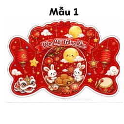 Sét phôi kẹo cầm tay trung thu , sinh nhật , tết … , set gồm phôi giấy , nắp cầu , que cầm ( KHÔNG KÈM KẸO ) 2