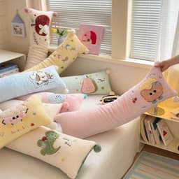 GỐI ÔM LÔNG CỪU SỮA – SIÊU MỀM, SIÊU XINH, ÔM LÀ MÊ KÍCH THƯỚC 30*90CM 4