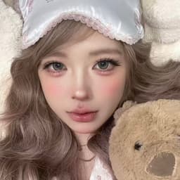 [CÓ CẬN] Kính Áp Tròng BEAR COW Mẫu Mythic Brown 14.2mm Nâu Huyền Bí Lens 6 Tháng 8