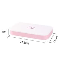 Khuôn đá silicone làm đá viên hình Hello Kitty có nắp đậy. Khay làm đá cute, hộp đựng đá tiện lợi - Majehome 9