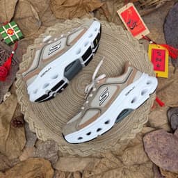 Giày Thể Thao Nữ Slip-ins Đế Êm Go Run, Arch Fit Nâng Đỡ Vòm Chân, Max Cushion Thoáng Khí Màu Be Nâu 3