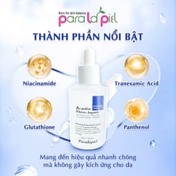 Tinh Chất Làm Sáng Và Đều Màu Da Paralapiel Re-active Whitree Ampoule A16 50ml 3