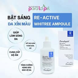 Tinh Chất Làm Sáng Và Đều Màu Da Paralapiel Re-active Whitree Ampoule A16 50ml 4