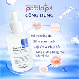 Tinh Chất Làm Sáng Và Đều Màu Da Paralapiel Re-active Whitree Ampoule A16 50ml 5
