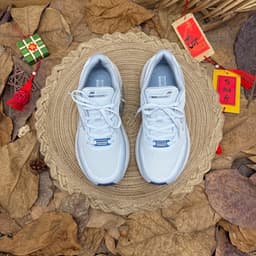 Giày Thể Thao Nữ Max Cushion GO RUN Xanh Baby Đế Dày Êm Nhẹ, Giày Đi Bộ Chạy Bộ 2