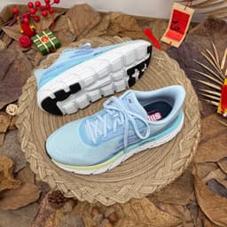 Giày Thể Thao Nữ Đế Êm Max Cushioning Màu Xanh Pastel, Giày Chạy Bộ Đi Bộ Tập Gym Thoáng Khí Nhẹ Chân 3