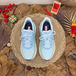 Giày Thể Thao Nữ Đế Êm Max Cushioning Màu Xanh Pastel, Giày Chạy Bộ Đi Bộ Tập Gym Thoáng Khí Nhẹ Chân 2