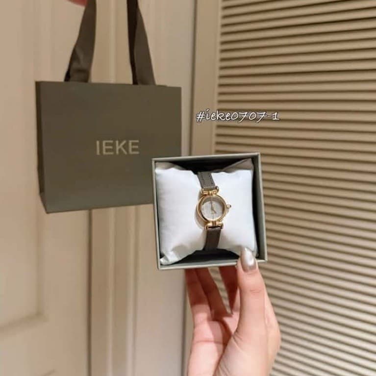 Đồng Hồ Ieke Mặt Tròn Vintage fullbox