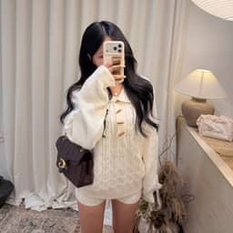 𝐬𝐭𝐮𝐝𝐢𝐨𝐛𝐲𝟐𝟓 | SET POLO LEN THỪNG KHUY GỖ KÈM QUẦN ĐÙI HÀNG QC 2