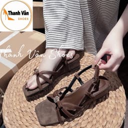 Giày cao gót sandal nữ quai dây mảnh cao 5 phân _Thanh Vân Shoes(X0189) 4