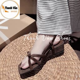 Giày cao gót sandal nữ quai dây mảnh cao 5 phân _Thanh Vân Shoes(X0189) 5