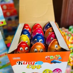 Socola Trứng KingEgg Socola Kèm Đồ Chơi boy/Girl, Socola Trứng Khủng Long Sô Cô La Snack Ăn Vặt Food Chocolate Food 5