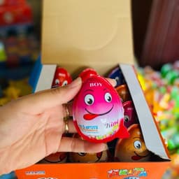 Socola Trứng KingEgg Socola Kèm Đồ Chơi boy/Girl, Socola Trứng Khủng Long Sô Cô La Snack Ăn Vặt Food Chocolate Food 6