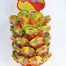 Tháp 80 cây kẹo dẻo 5 cánh bọc đường siêu ngon, kẹo dẻo cối xay gió 5 cánh tháp 80 cây Snack Candy Ăn Vặt 6