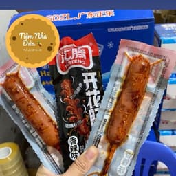 Sỉ Túi 20c Xúc Xích Đầu Trâu BBQ Tứ Xuyên Cay Nhẹ Siêu Ngon Hấp Dẫn Nội Địa Trung 4