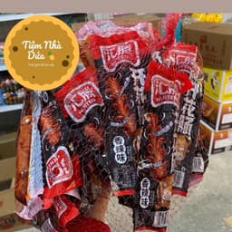 Sỉ Túi 20c Xúc Xích Đầu Trâu BBQ Tứ Xuyên Cay Nhẹ Siêu Ngon Hấp Dẫn Nội Địa Trung 2