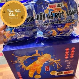 Sỉ ( Gói x 20c ) Chân Gà ANNA LALA Rút Xương Siêu Ngon Hấp Dẫn, Tê Cay Dai Giòn Sần Sật Chua Chè 6