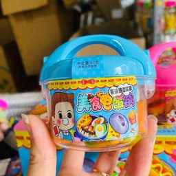 Sỉ Hộp 12 Kẹo dẻo Nồi Cơm điện To  kèm kẹo dẻo siêu ngon cho bé Snack Food Ăn Vặt Thức Ăn Đồ Chơi Kem 2