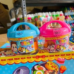 Sỉ Hộp 12 Kẹo dẻo Nồi Cơm điện To  kèm kẹo dẻo siêu ngon cho bé Snack Food Ăn Vặt Thức Ăn Đồ Chơi Kem 8