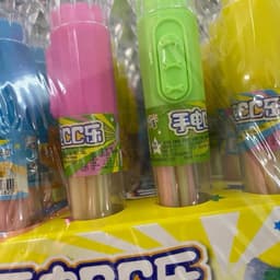 Sỉ lốc 20 cái kẹo lạnh đèn pin đồ chơi, đồ chơi đèn pin kèm kẹo tăm lạnh sỉ đồ ăn vặt Candy Toy 3
