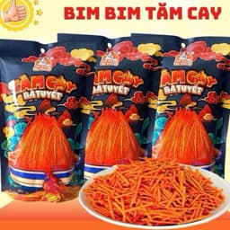 Sỉ 12 Gói Tăm Cay Bà Tuyết - Ăn Cùng Bà Tuyết (30gr/1gói) 1