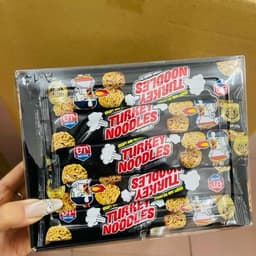Hộp 30 gói mì gà viên ăn liền cho bé, mì trẻ em viên tròn vị gà hộp 30 gói sỉ đồ ăn vặt 5