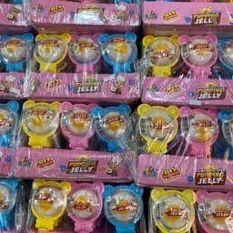 Khay 30 cái Thạch Pudding hình trứng tráng kèm kẹo nổ siêu ngon cho bé Ăn Vặt Snack Food 4