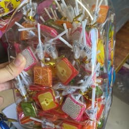 sỉ lọ 200 que kẹo mút trái cây mix vị siêu ngon cho bé Ăn Vặt Chua Snack Chua Snack Food Candy 6