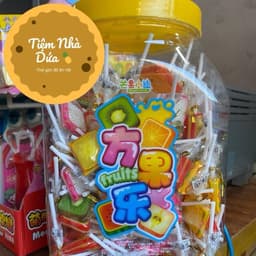 sỉ lọ 200 que kẹo mút trái cây mix vị siêu ngon cho bé Ăn Vặt Chua Snack Chua Snack Food Candy 1