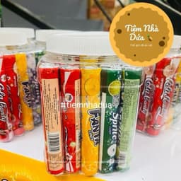 Lọ 30 Thanh Kẹo C Ngậm Nhiều Vị Fanta,Coca, Sprite , Kẹo Ngậm siêu hot 4