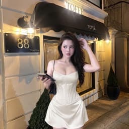 Set Lụa Áo Croset Gọng Phối Chân Váy Chữ A Kieupham.shop 5