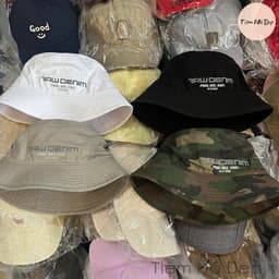 Mũ tai bèo, nón bucket nam nữ Unisex chất vải dày dặn size 54-56cm 1