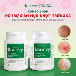 TPBVSK Esunvy Tín Phong Hỗ Trợ Giảm Bã Nhờn, Hỗ Trợ Giảm Mụn Combo Hộp 30 Viên 6