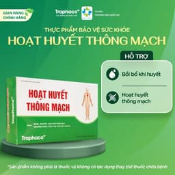 TPBVSK Hoạt Huyết Thông Mạch Traphaco - Bổ Khí Bổ Huyết Hỗ Trợ Giảm Tê Mỏi Tê Bì Nhức Đầu Mất Ngủ Hộp 30 Viên 2