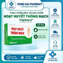 TPBVSK Hoạt Huyết Thông Mạch Traphaco - Bổ Khí Bổ Huyết Hỗ Trợ Giảm Tê Mỏi Tê Bì Nhức Đầu Mất Ngủ Hộp 30 Viên 1