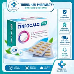 Viên Uống Bổ Sung Canxi Hữu Cơ TinfoCalci New Hộp 30 Viên Giúp Xương Chắc Khỏe Phòng Ngừa Loãng Xương 1