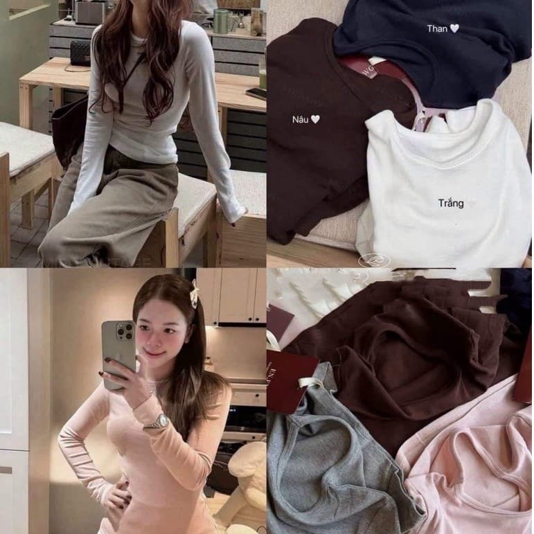 Áo Giữ nhiệt WGWE cotton 100% Chuẩn Hãng