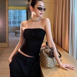 QUẦN LỬNG CHẤT ĐẸP Y HÌNH MÀU NÂU VÀ ĐEN mã 1911 9