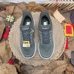[Chính Hãng] Giày S-K-E Nam Slip-ins Không Cần Buộc Dây, Giày Sneaker Thể Thao Êm Chân Màu Xanh Bộ đội 2