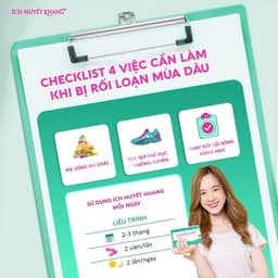 Viên uống Ích Huyết Khang bổ huyết, giảm rối loạn kinh nguyệt, đau bụng kinh (Hộp 30 viên) 6