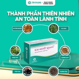 Viên uống Ích Huyết Khang bổ huyết, giảm rối loạn kinh nguyệt, đau bụng kinh (Hộp 30 viên) 7
