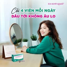 Viên uống Ích Huyết Khang bổ huyết, giảm rối loạn kinh nguyệt, đau bụng kinh (Hộp 30 viên) 3