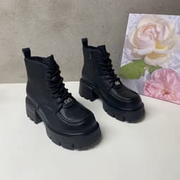 Giày bốt Martin nữ , kiểu dáng mới thu đông 2026 đế cao 6cm 3