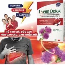 Liverin Detox MAX-HỖ TRỢ GIẢI ĐỘC GAN MEN GAN CAO,GAN NHIỄM MỠ giúp tăng cường chức năng gan (hộp 60 viên) MÈO MẬP SHOP  3